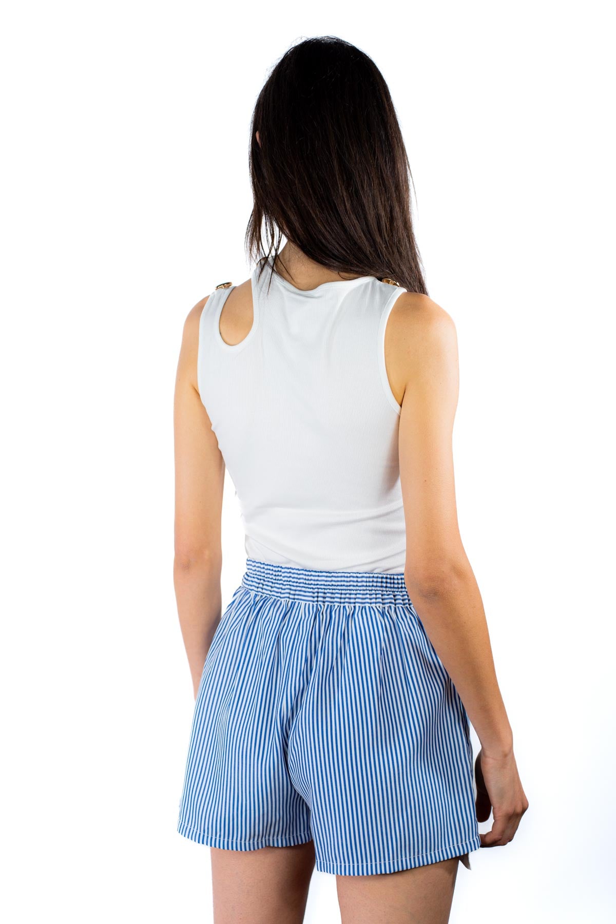 Shorts con bottoni