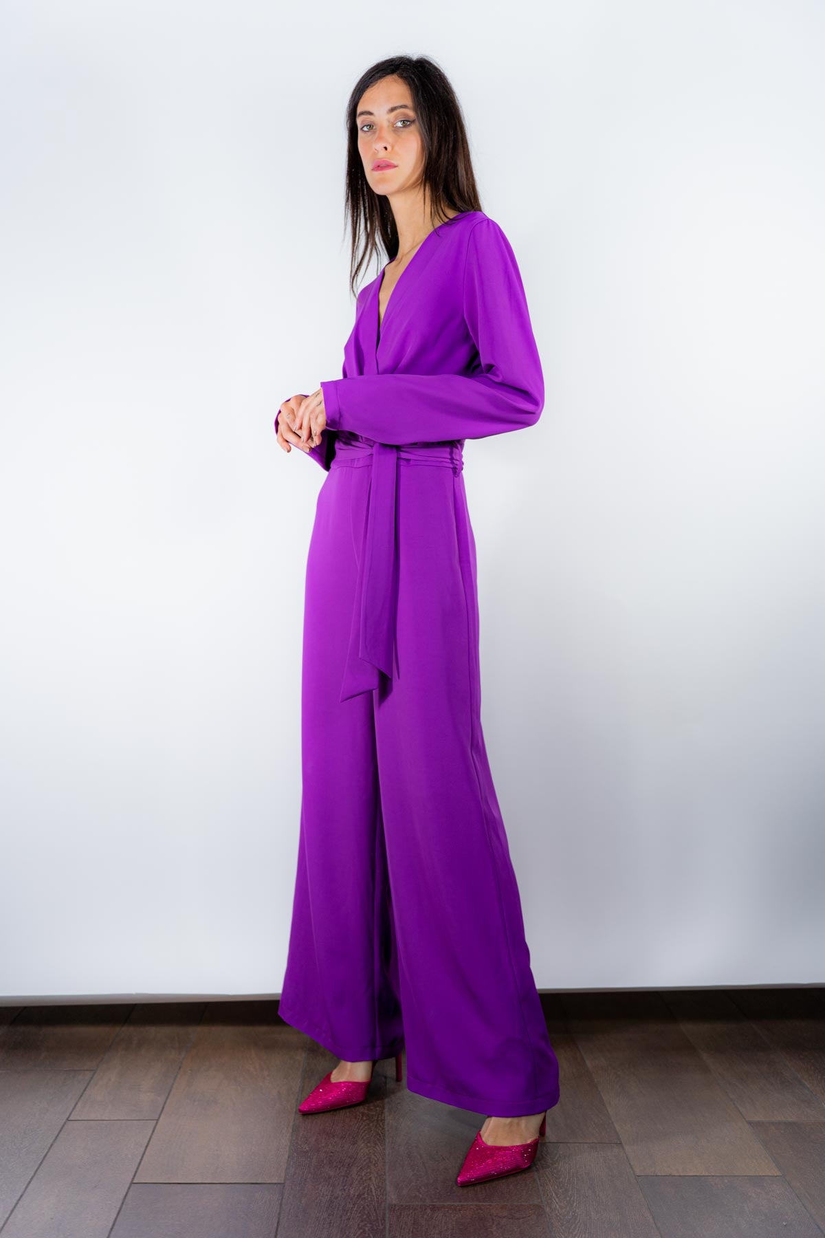 Jumpsuit purple