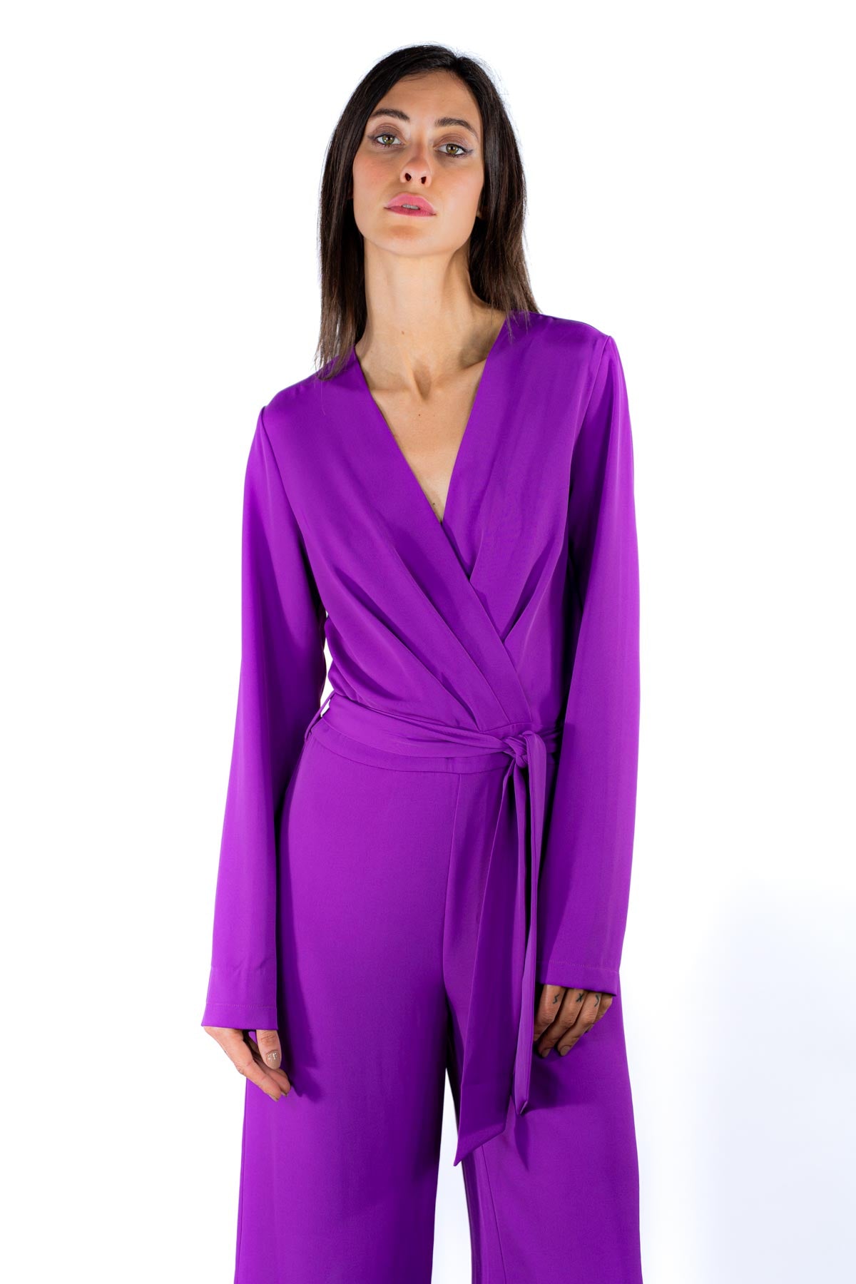 Jumpsuit purple