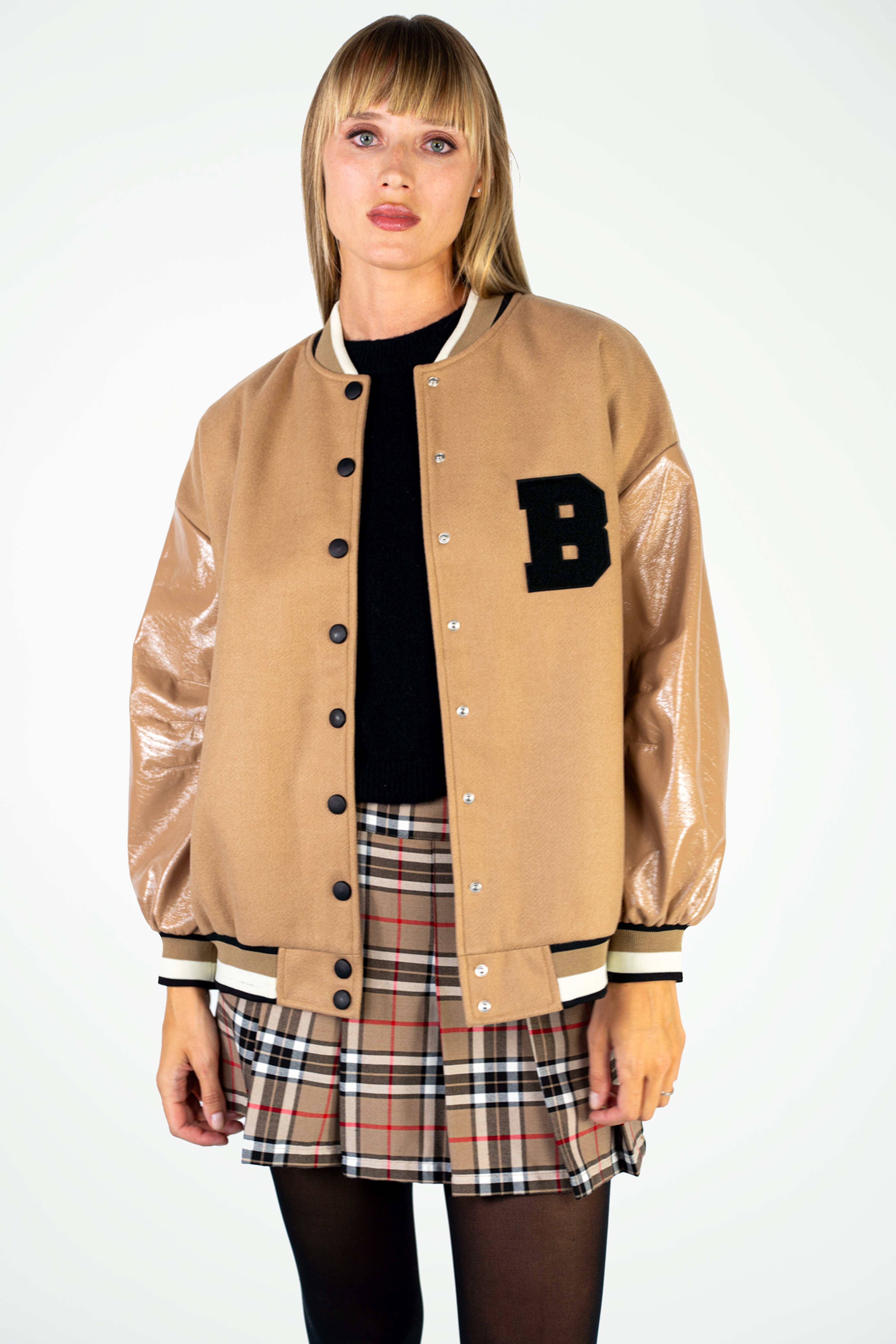 Bomber college beige