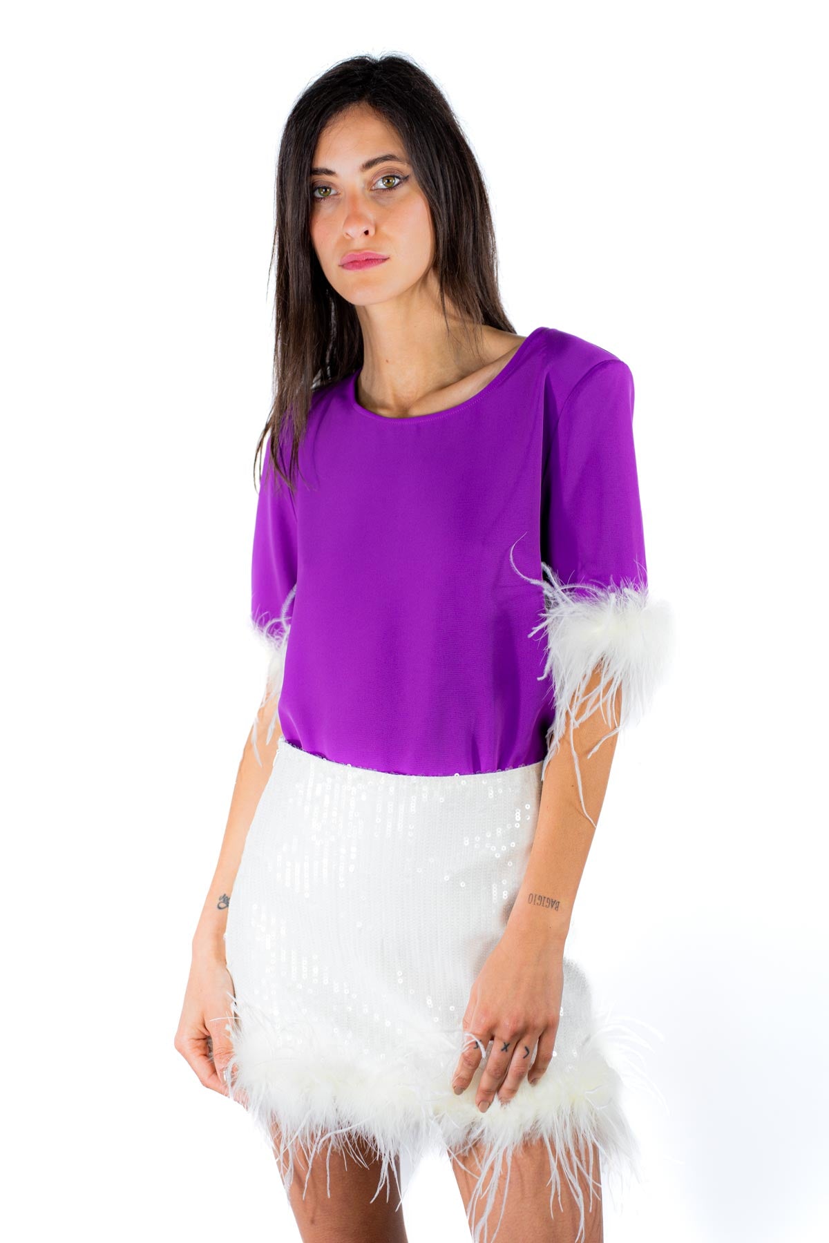 T-Shirt purple