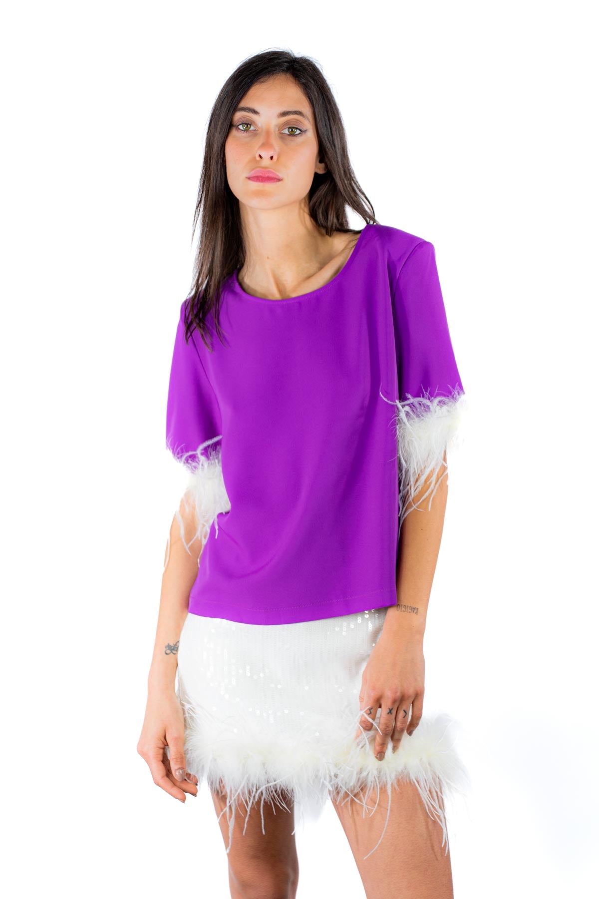 T-Shirt purple