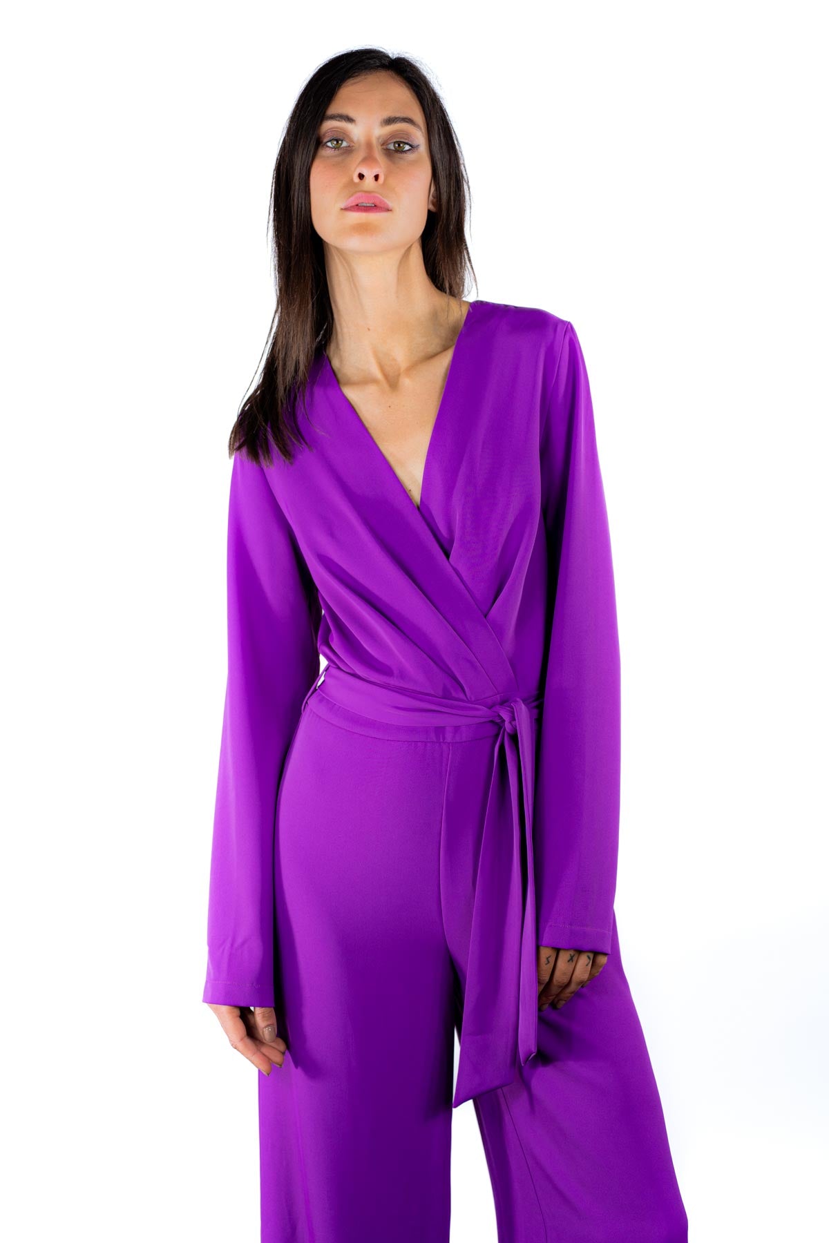 Jumpsuit purple