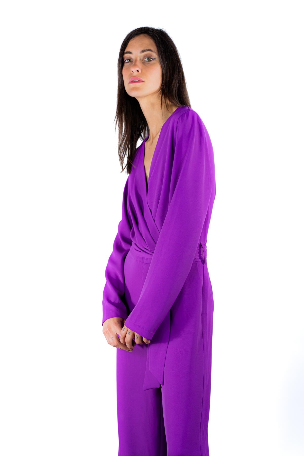 Jumpsuit purple