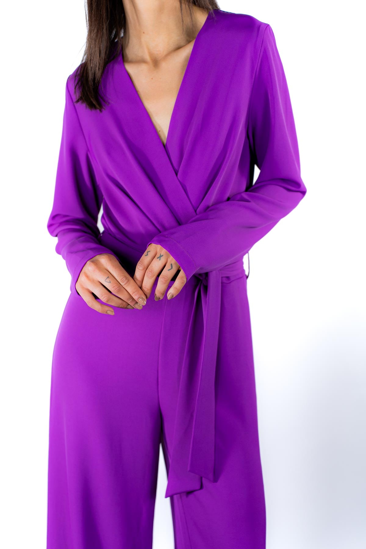 Jumpsuit purple