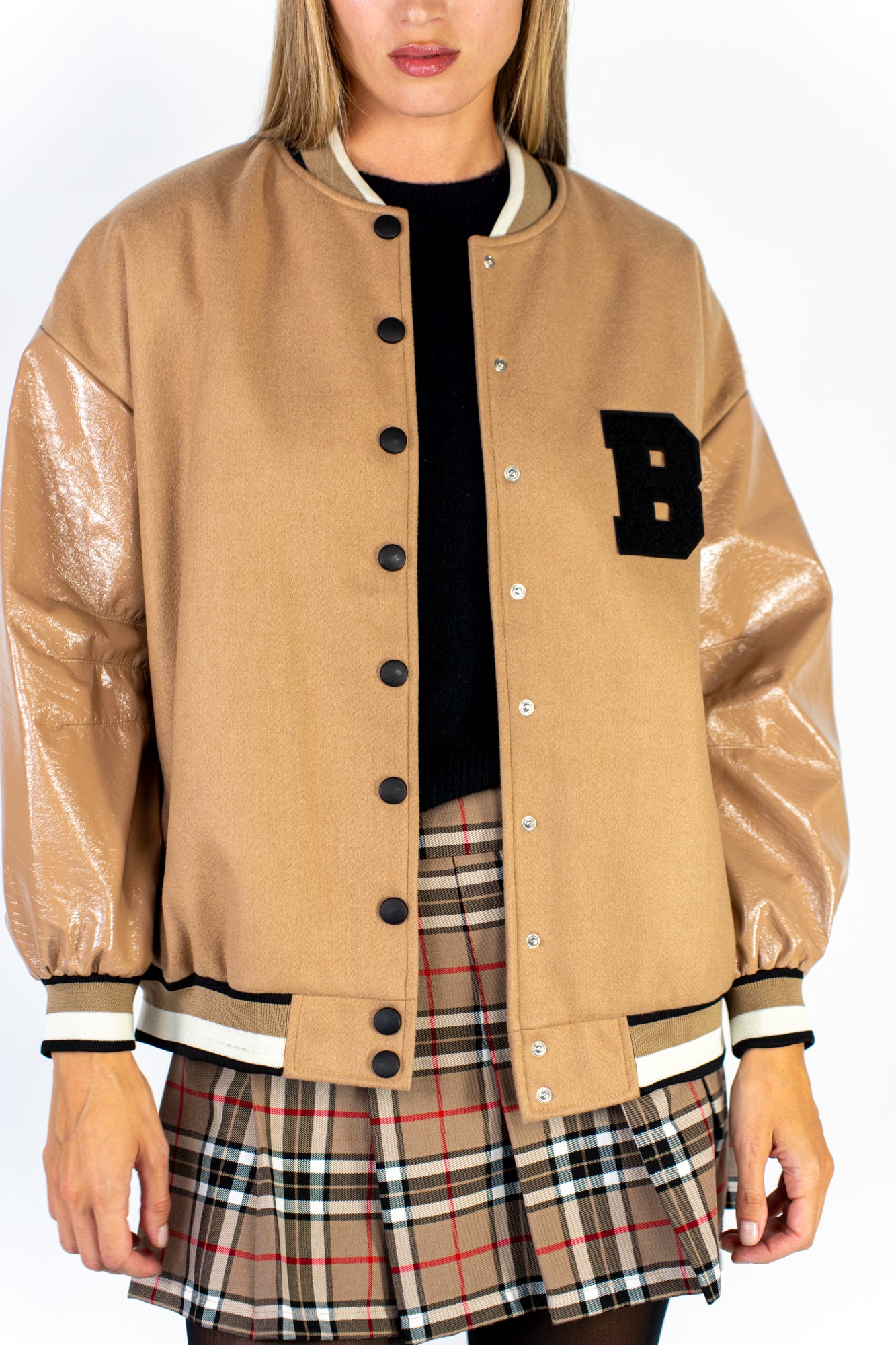 Bomber college beige