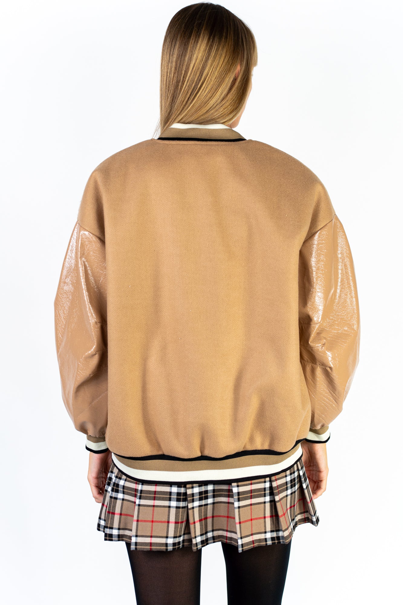 Bomber college beige